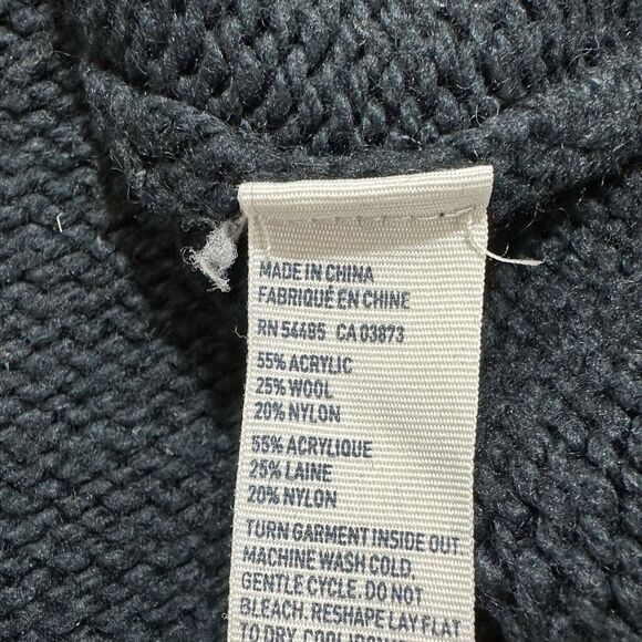 American Eagle Men's XL Crewneck Sweater Wool Blend Pullover Heavyweight Knit - Picture 4 of 15